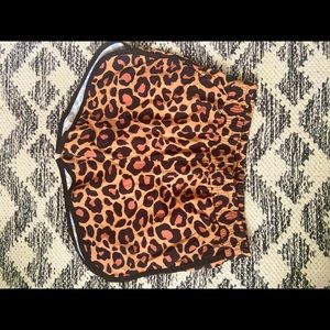 Cheetah Print Activewear shorts